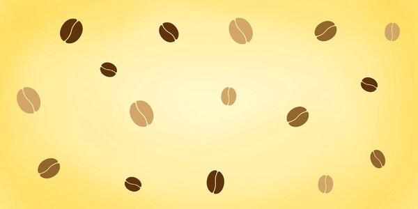 Bean background design. Free illustration for personal and commercial use.