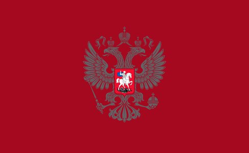 3D Flag of the Russian Empire. Stock Illustration - Illustration