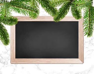 Christmas festive slate. Free illustration for personal and commercial use.