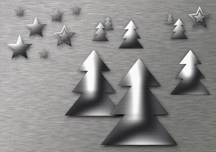 Star greeting card advent. Free illustration for personal and commercial use.