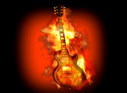 Hot rock brand. Free illustration for personal and commercial use.