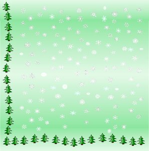 Pine green borders. Free illustration for personal and commercial use.