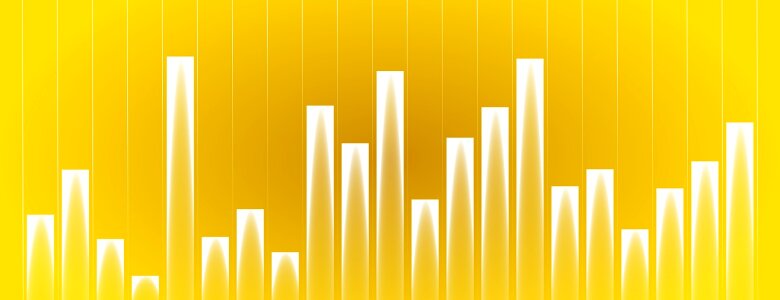 Statistics charts and graphs business. Free illustration for personal and commercial use.