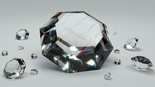 Jewel shiny noble. Free illustration for personal and commercial use.