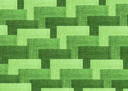 Green shades jute. Free illustration for personal and commercial use.