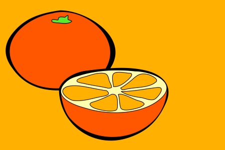 Oranges citrus orange fruit. Free illustration for personal and commercial use.