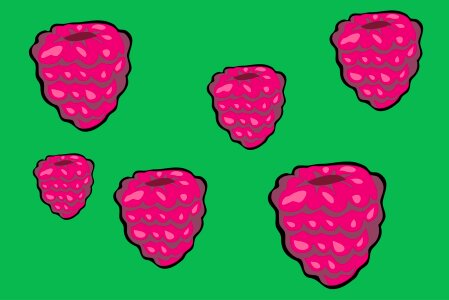 Raspberry raspberries wallpaper. Free illustration for personal and commercial use.