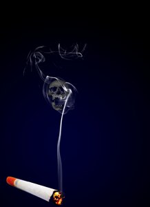 Killing tobacco smoking. Free illustration for personal and commercial use.