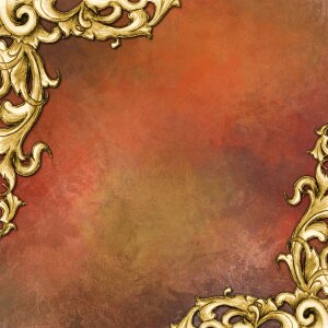 Gold ornate classic. Free illustration for personal and commercial use.