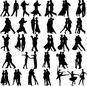 People motion music. Free illustration for personal and commercial use.