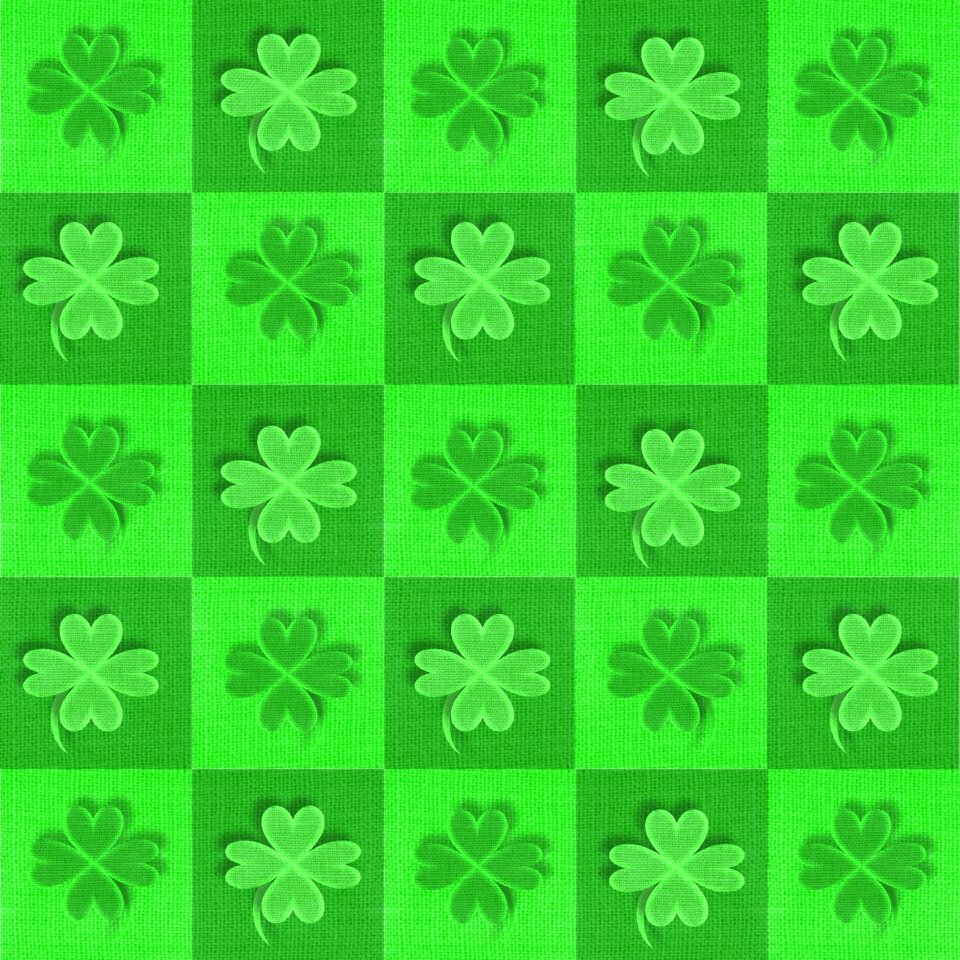 St patrick's day green shades. Free illustration for personal and commercial use.