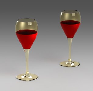 Drink alcohol red. Free illustration for personal and commercial use.