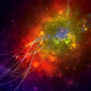 Solar cosmos galaxy. Free illustration for personal and commercial use.