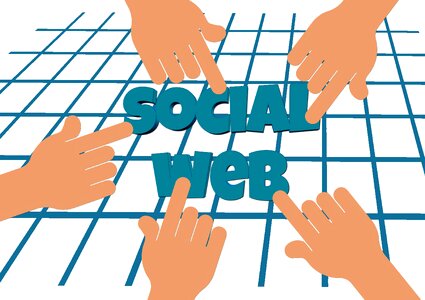 Web social social media. Free illustration for personal and commercial use.