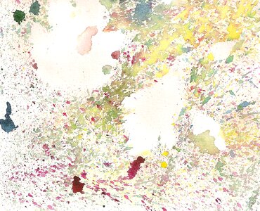 Splatter paint aquarelle. Free illustration for personal and commercial use.