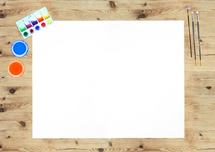 Wooden paper blank. Free illustration for personal and commercial use.