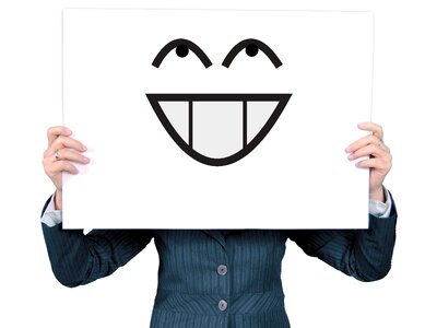 Grin laugh face. Free illustration for personal and commercial use.