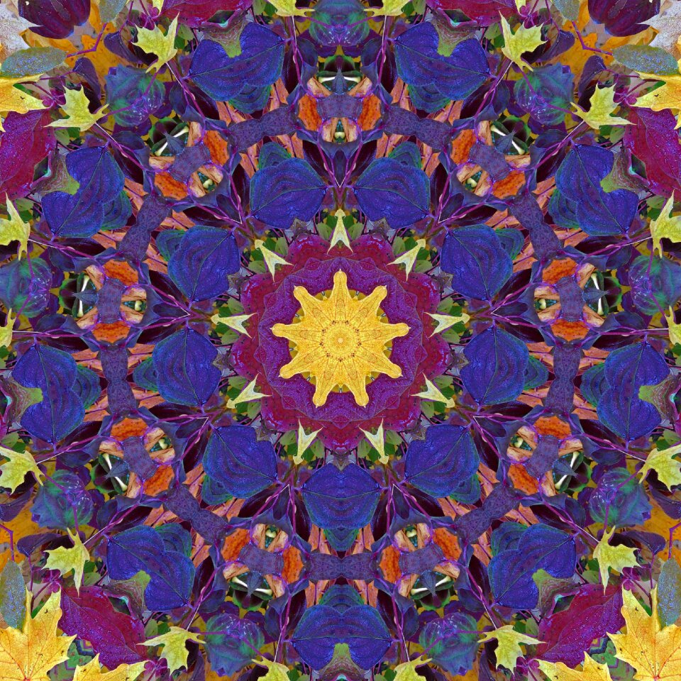 Blue purple yellow. Free illustration for personal and commercial use.