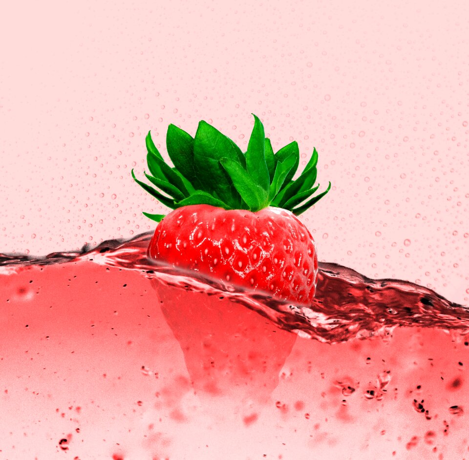 Drink fruit healthy. Free illustration for personal and commercial use.