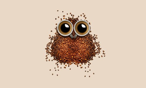 Coffee cup cup brown. Free illustration for personal and commercial use.