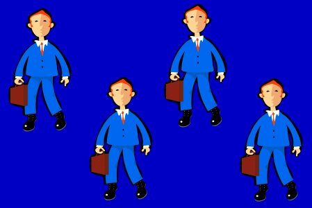 People businessmen businessman. Free illustration for personal and commercial use.