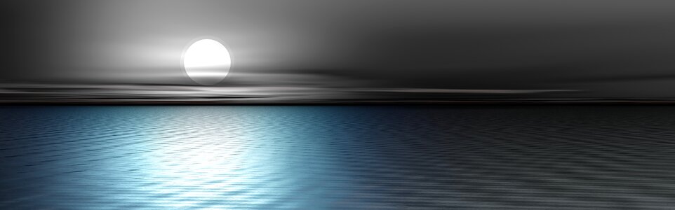 Winter gray sunset gray banner. Free illustration for personal and commercial use.