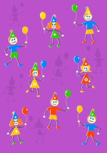 Celebration party parties. Free illustration for personal and commercial use.