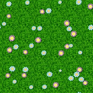 Daisies meadow bloom. Free illustration for personal and commercial use.