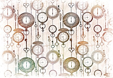 Time retro transience. Free illustration for personal and commercial use.