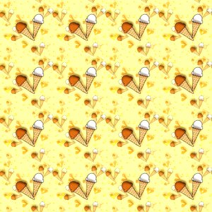 Scoops waffle pattern. Free illustration for personal and commercial use.