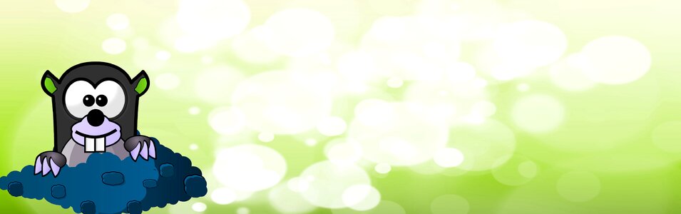 Bokeh green homepage. Free illustration for personal and commercial use.