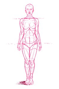 Lifestyle women woman standing. Free illustration for personal and commercial use.