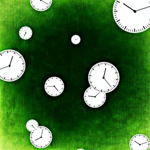 Arouse time of time indicating. Free illustration for personal and commercial use.