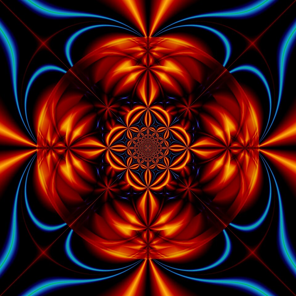 Design vibrant geometrical. Free illustration for personal and commercial use.