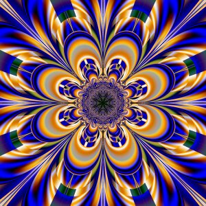 Art fractal pattern. Free illustration for personal and commercial use.