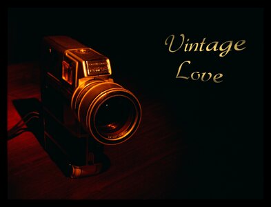 Old camera lens reflex. Free illustration for personal and commercial use.