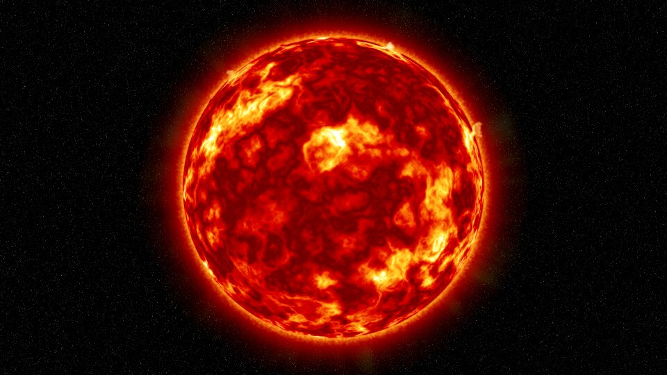 planets sun heating