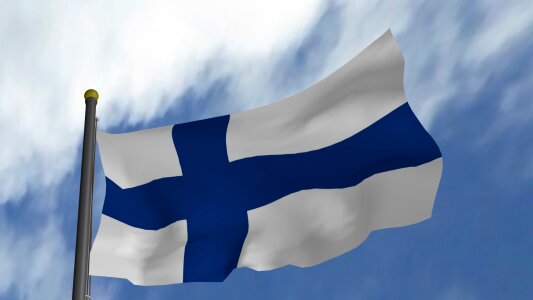 Europe nation finnish. Free illustration for personal and commercial use.