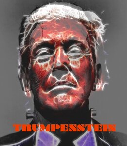 Monster politics presidential. Free illustration for personal and commercial use.