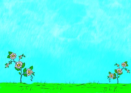 Plants grass green. Free illustration for personal and commercial use.