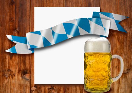 Beer mug beer text box. Free illustration for personal and commercial use.