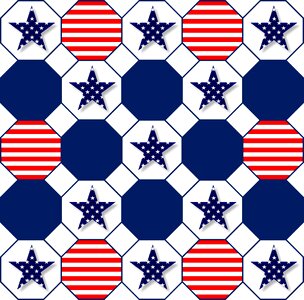 White blue stars. Free illustration for personal and commercial use.