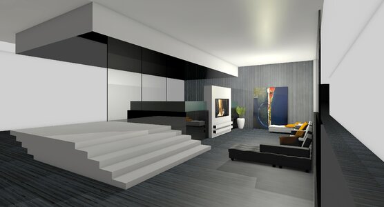 Graphic lichtraum rendering. Free illustration for personal and commercial use.