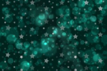 Stars green forest. Free illustration for personal and commercial use.