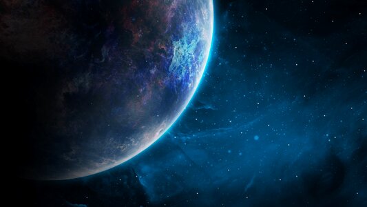 Universe cosmos background. Free illustration for personal and commercial use.