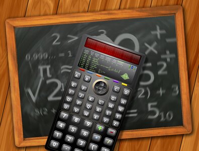 Physics school mathematical. Free illustration for personal and commercial use.
