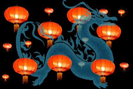 Decoration lamps traditionally. Free illustration for personal and commercial use.