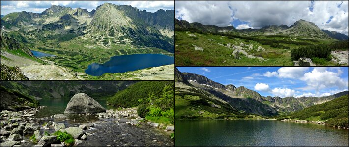 The high tatras landscape nature. Free illustration for personal and commercial use.