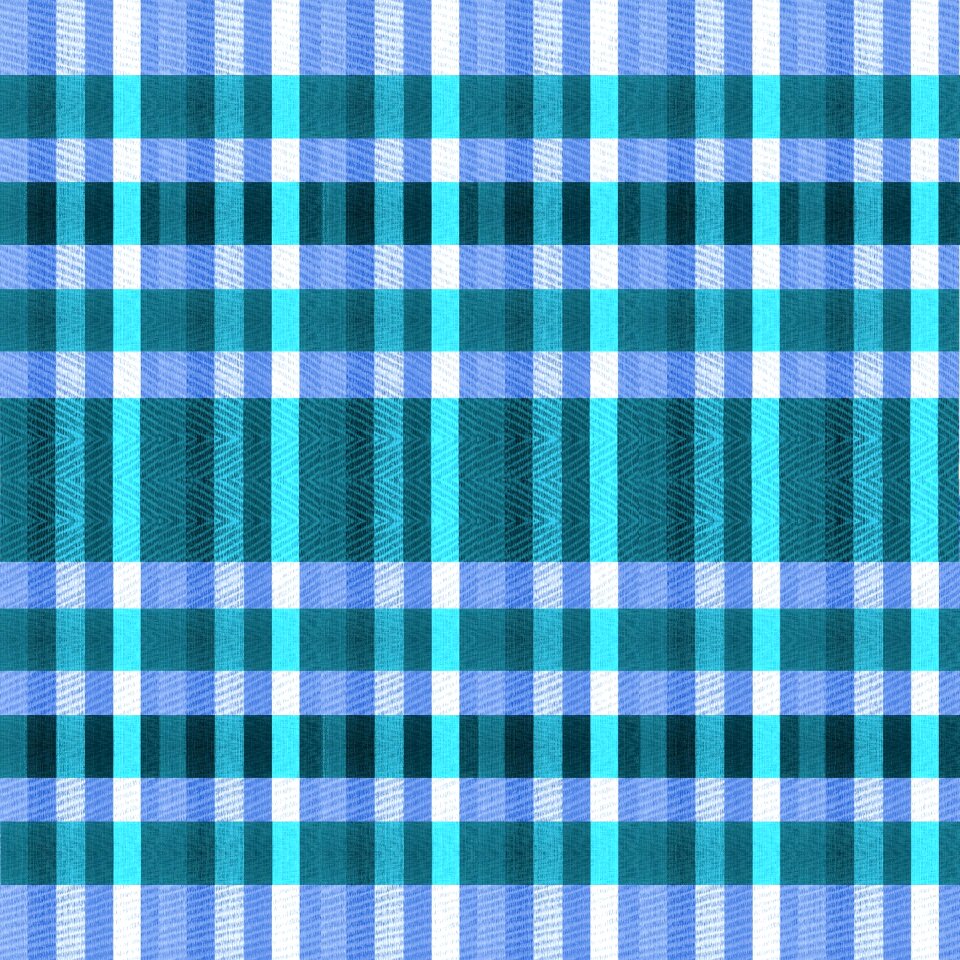 Gingham blue aqua. Free illustration for personal and commercial use.