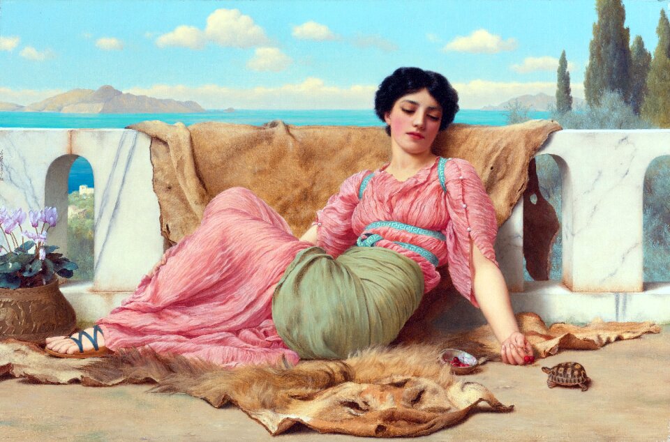 John william godward pre-raphaelites Free illustrations - Free Stock ...